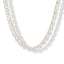 PAVOI 14K Gold Plated Pear Cubic Zirconia Tennis Necklace for Women – Tennis Chain Necklaces – Sizes 15" and 18"