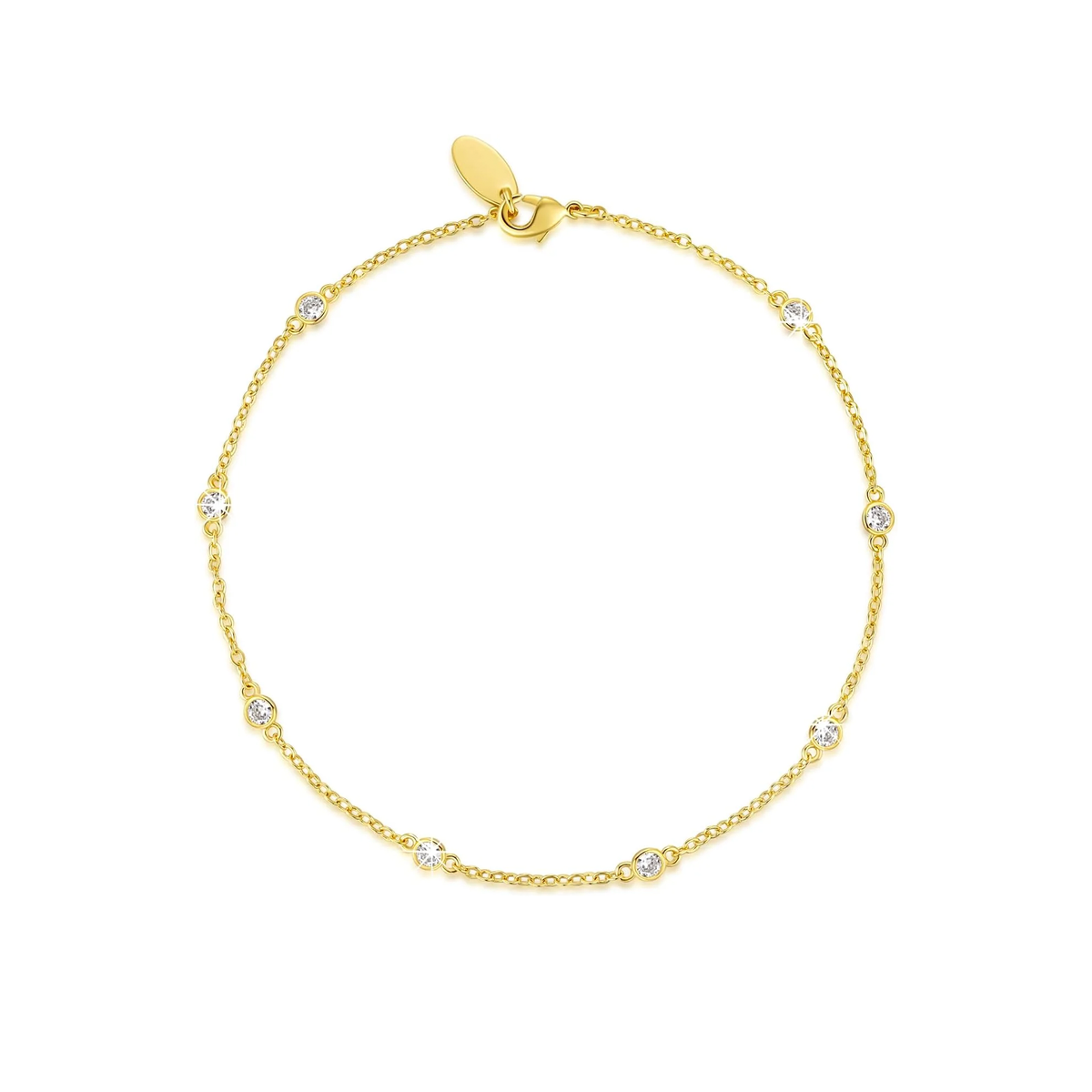14K Gold Anklets for Women 14K Gold Ankle Bracelets for Women Main image