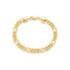 14K Gold Bracelets for Women 6.2Mm Figaro Gold Bracelets for Men