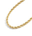 Gold Chain Necklace Collection - 14K Solid Yellow Gold Filled Rope Chain Necklaces for Women and Men with Different Sizes (2.1Mm, 2.7Mm, or 3.8Mm) - KARMARKA