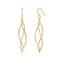 Gold Dangle Earrings 14K Gold Earrings for Women - KARMARKA