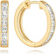Gold Hoop Earrings 14K Gold Earrings for Women - KARMARKA