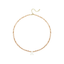 Pendant Necklaces for Women Initial Choker Necklace Beaded Shell Letter Bracelet Trendy Tiny A-Z Simple Jewelry