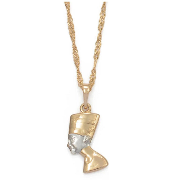 Nefertiti Egyptian Queen Pendant Necklace – Ancient Egypt Jewelry - KARMARKA