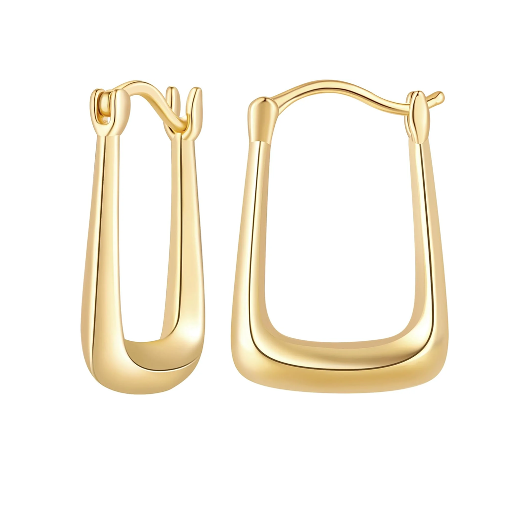 14K Gold Earrings for Women 14K Gold Hoop Earrings for Women 24Mm