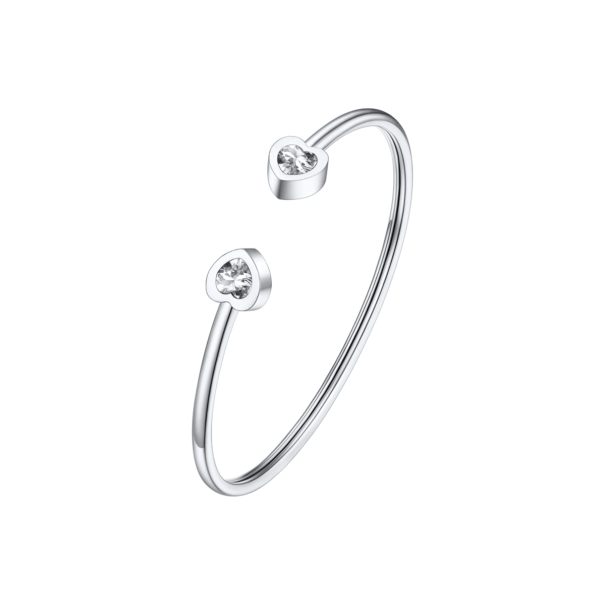 Stainless Steel Birthstone Bracelets for Women Cuff Bracelets - KARMARKA