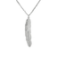 Vintage Simple Feather Pendant Necklaces Women Long Necklace Colar Jewelry Gifts - KARMARKA